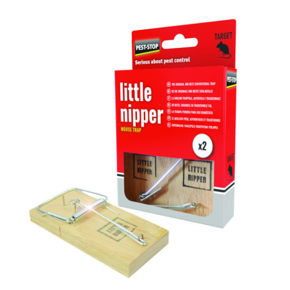 Blister de 2 trampas de raton Little Nipper